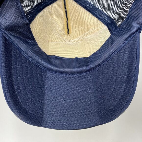 Vtg Pinkerton Inc Security Service Hat Cap Blue Mesh Snapback Embroidered Patch - Picture 10 of 10